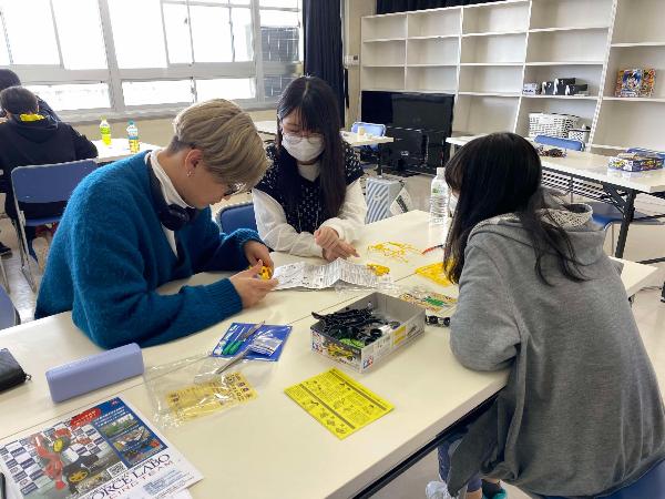 昨年度のミニ四駆研修の様子
