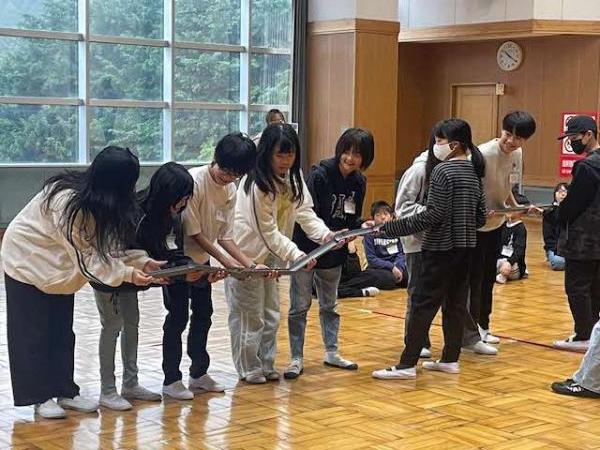 運動会(パイプライン)の様子
