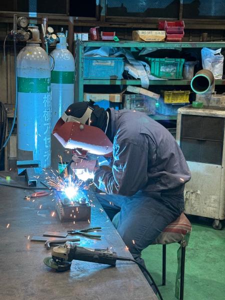 競技の様子(溶接技能)