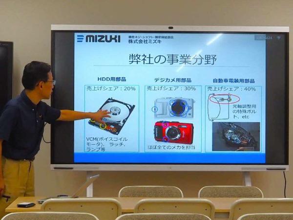 株式会社ミズキの様子