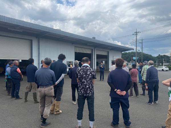 農用地域クリーン活動の様子