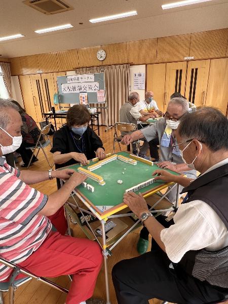 綾瀬・大和健康麻雀サークル交流会の様子