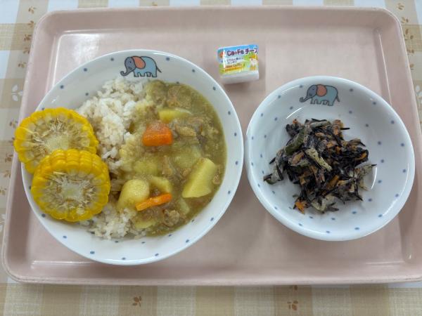 市内産野菜で作ったカレーライス