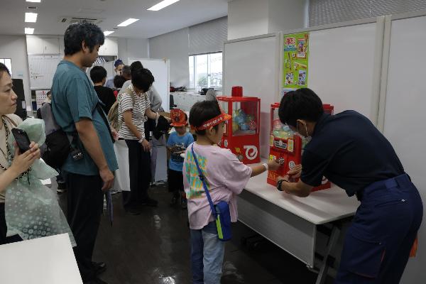 ガチャガチャ体験