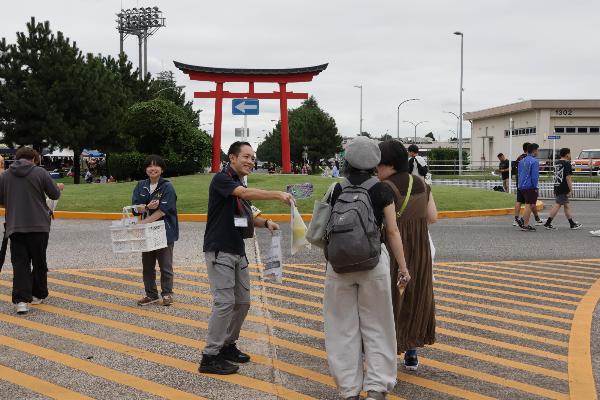 PRブースの様子