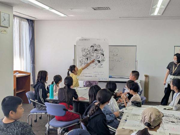 KYT研修で話し合った内容を発表する様子