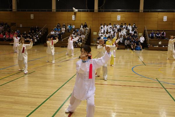 太極拳協会によるアトラクション