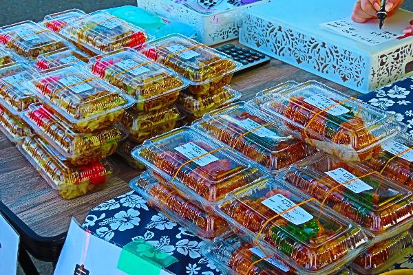 販売された食品