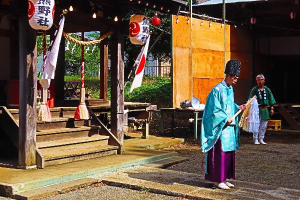例大祭の様子
