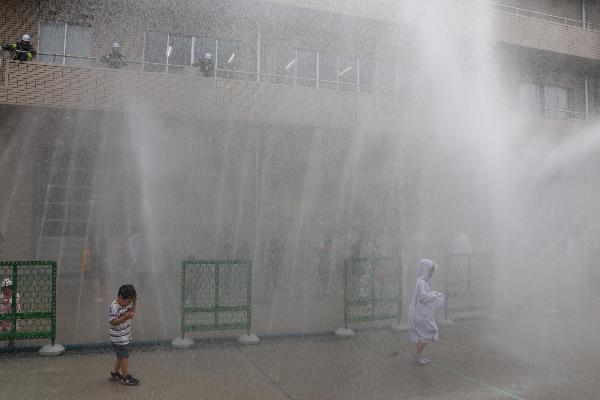 大雨体験