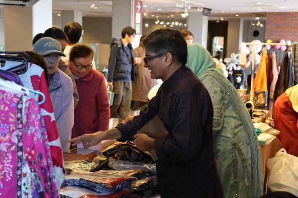 あやせ国際フェスティバルの様子