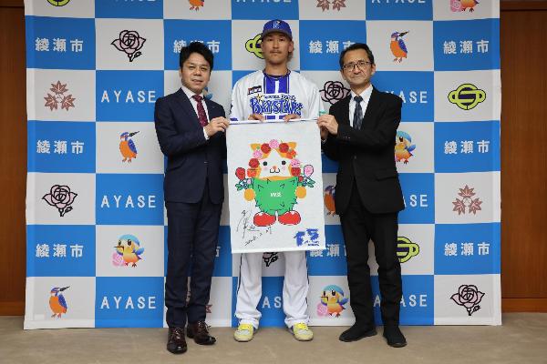 表敬訪問集合写真