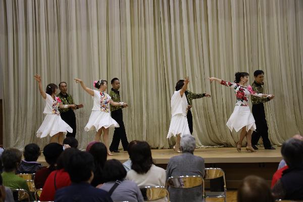 社交ダンスの様子