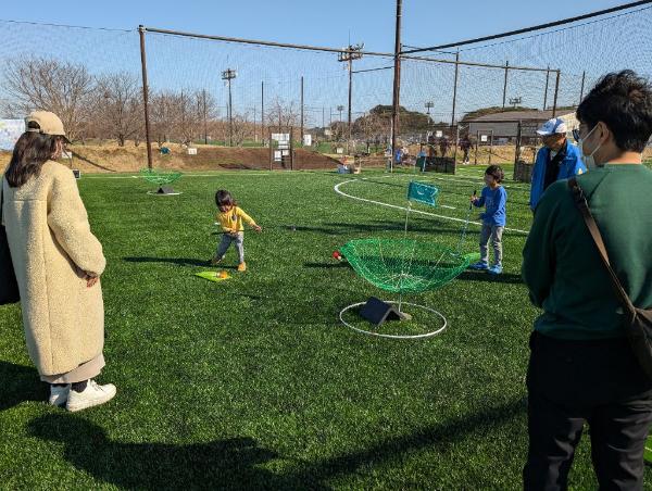 ニュースポーツ体験コーナー