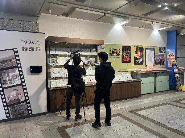 報道・情報番組『THE TIME,』の撮影風景