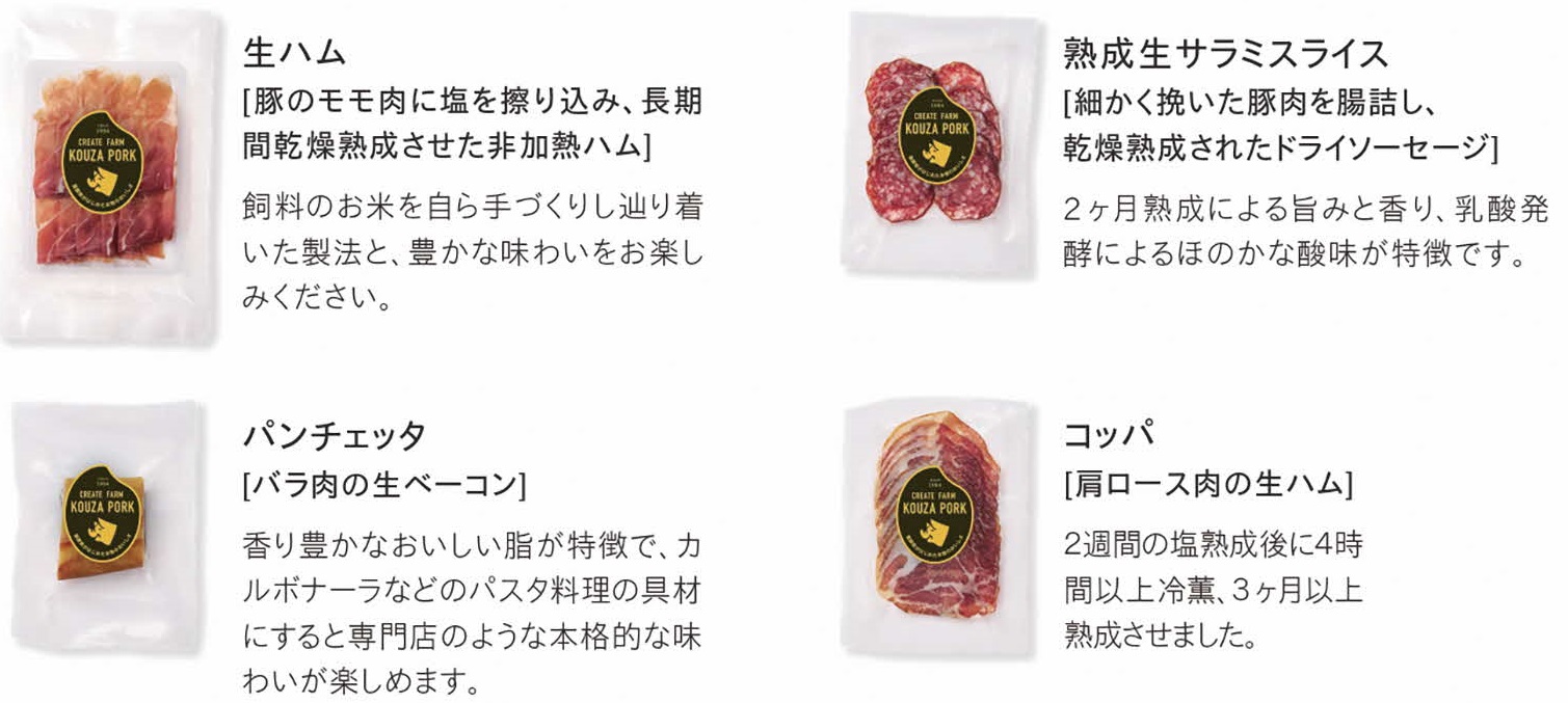 高座豚手造りハム商品ロゴ