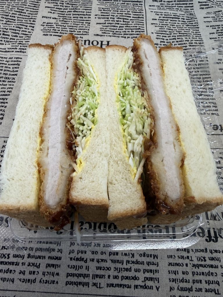 三元豚カツサンド