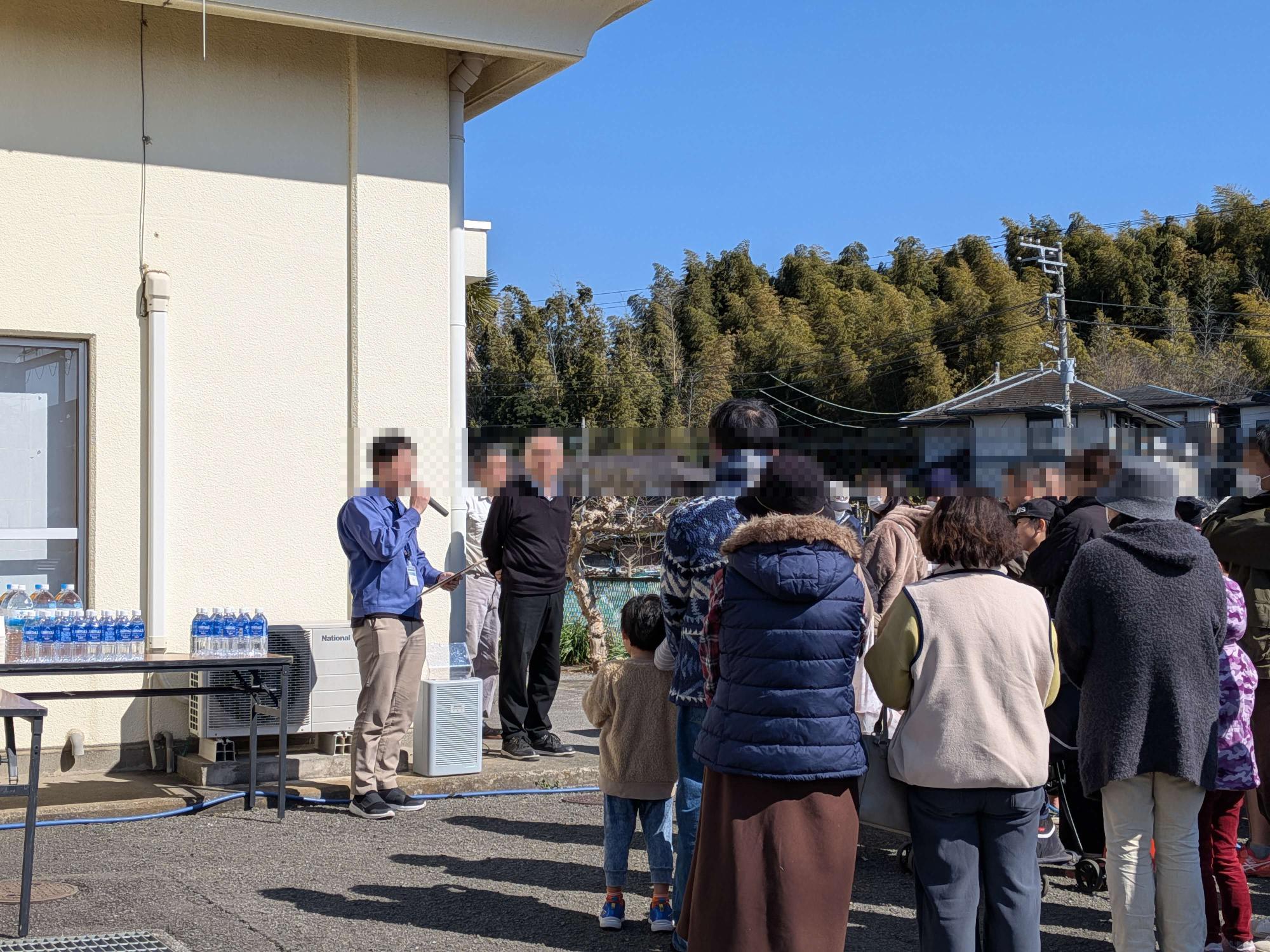 イベントでの事業説明