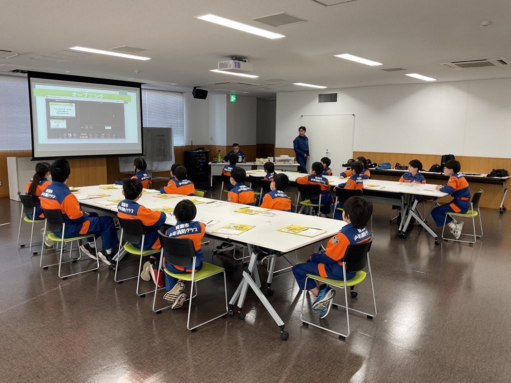 自主防災について学ぶクラブ員