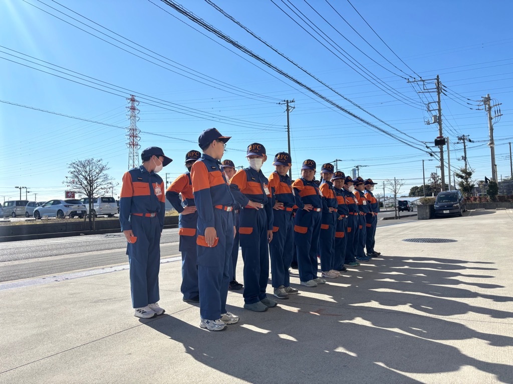 規律訓練の練習