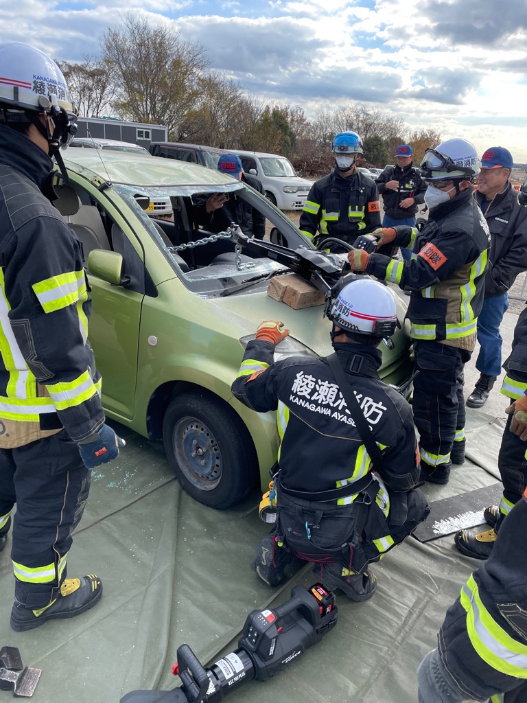 資器材取り扱い訓練