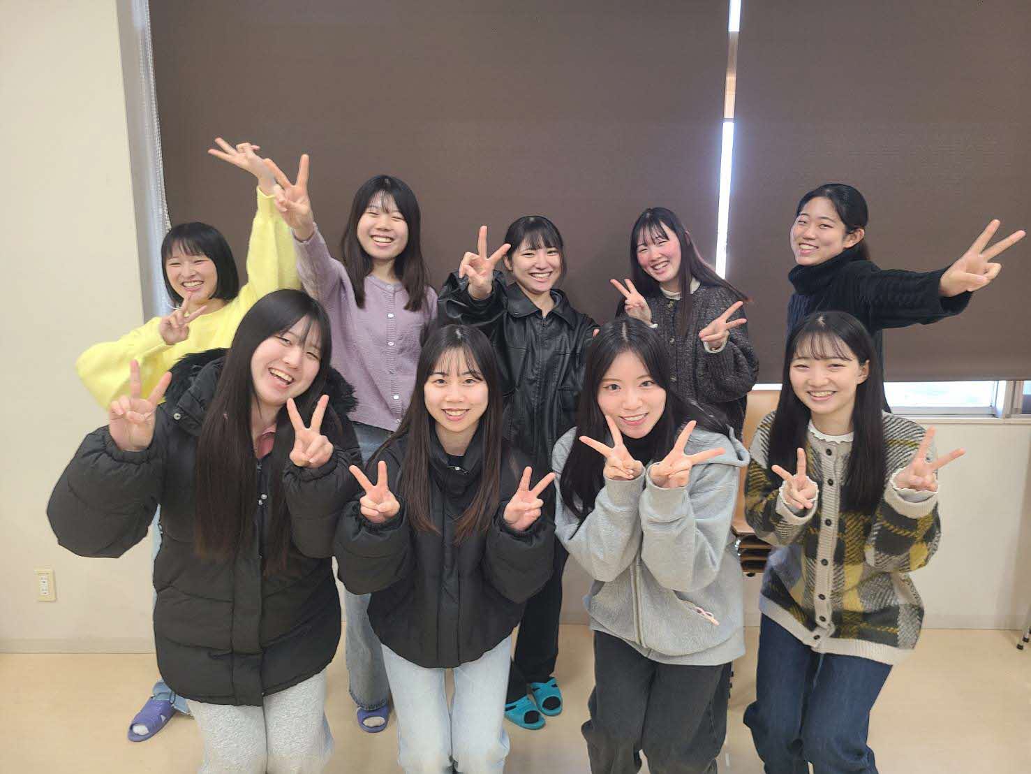 教室を担当する学生のみなさん